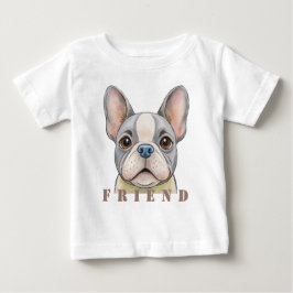 Friend Bulldog T Shirt