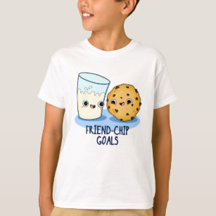 Friend-Chip Goals Funny Food Chip Pun T Shirt