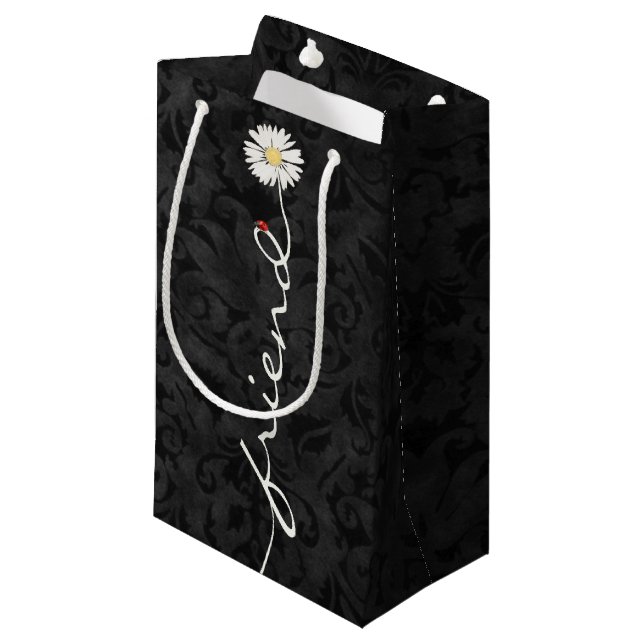 Friend Daisy och Ladybug Damask (Framsidan Vinklad)