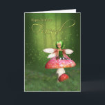 Friend Fairy Birthday Card - Woodland Fairy Lyckli Kort<br><div class="desc">Friend Fairy Birthday Card - Woodland Fairy Grattis på födelsedagen</div>