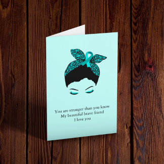 Friend Fighting Ovarian Cancer Kort