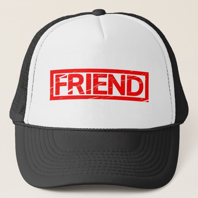Friend Frimärke Keps (Framsida)