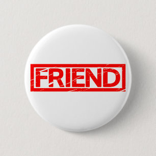 Friend Frimärke Knapp
