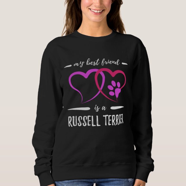 Friend Jack Russell Terrier Dog  Dog Mom T Shirt (Framsida)