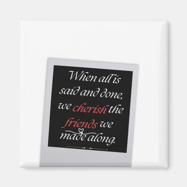 Friend Kärlek Magnet (Framsidan)