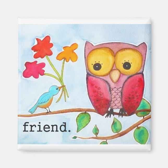Friend magnet (Framsidan)