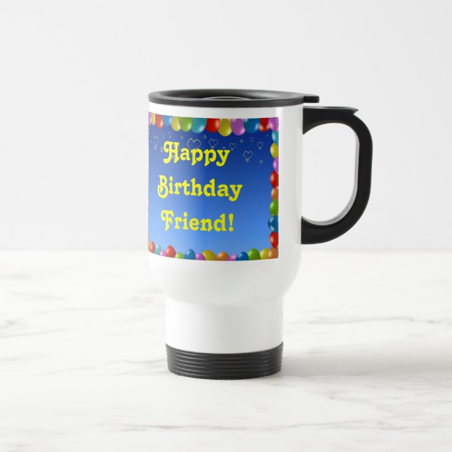 Friend mugg Grattis på födelsedagen (Höger)