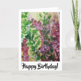Friend Nature Birthday Kort
