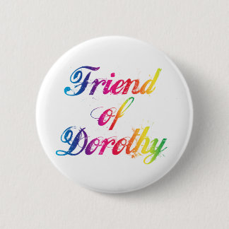 Friend of Dorothy Rainbow Pin Badge Knapp