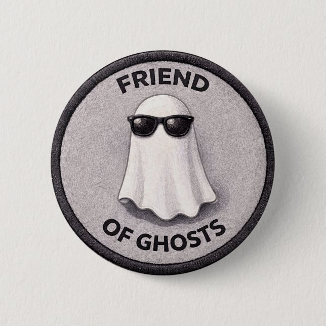 Friend Of Ghosts Button Knapp (Framsida)