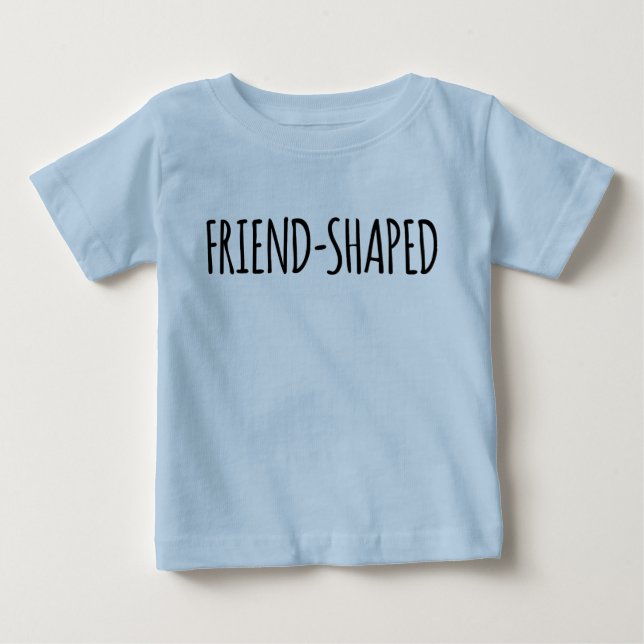 Friend Shaped Little shirt T Shirt (Framsida)