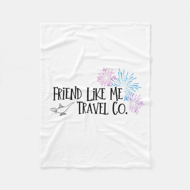 Friend som jag Travel Co. Fleece Blanket (Framsidan)