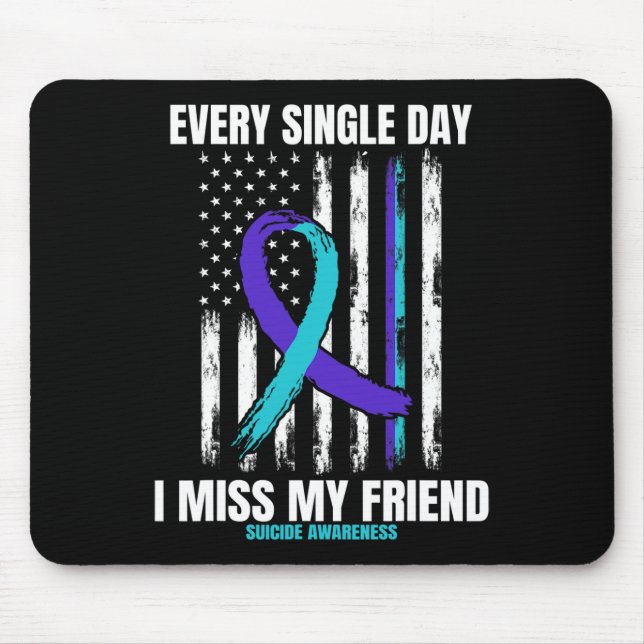 Friend Suicide Awareness Prevention American Flagg Musmatta (Framsidan)