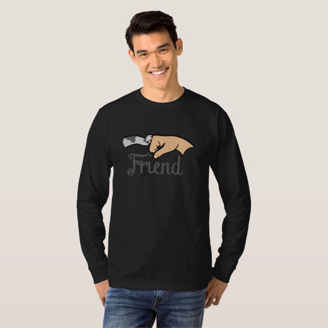 FRIEND TEE SHIRT (Hel framsida)