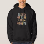 Friend Two Groovy Second Birthday Retro 2:a dagen  Hoodie<br><div class="desc">Friend Two Groovy Second Birthday Retro 2:a Bday Party</div>