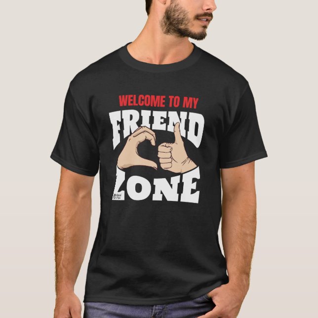 Friend Zon Manar Black T Shirt (Framsida)