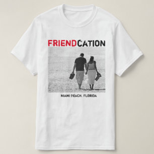 Friendcation lägg till bild T-tröja Tröja