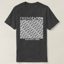 Friendcation skapar din egna mörka T-tröja