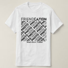 Friendcation skapar din egna vitT-tröja Tee