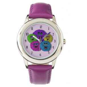 Friendent Fuzzles Cute Creatures Girls Wrist Watch Armbandsur
