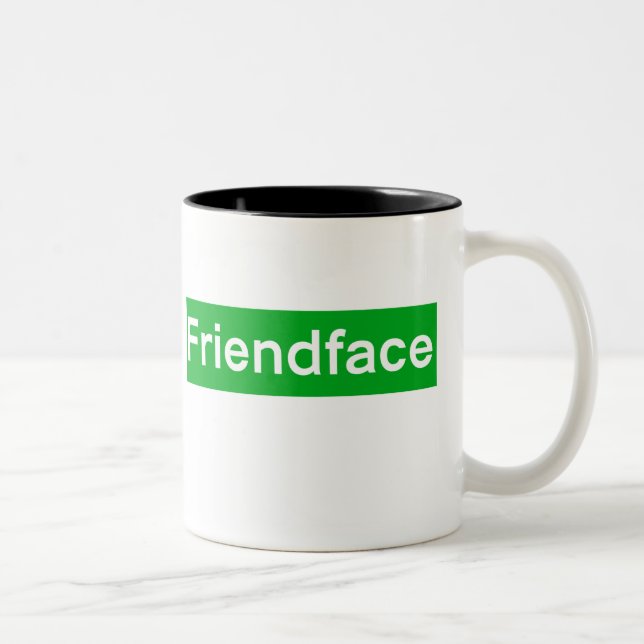 Friendface mugg (Höger)