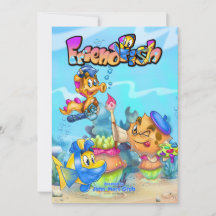 FriendFish Söt tecknad