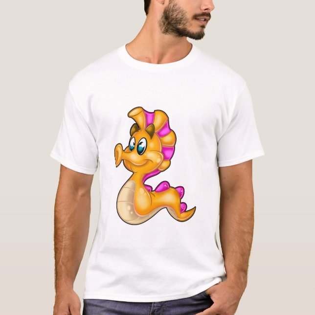 FriendFish-tecknad T Shirt (Framsida)