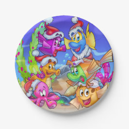 FriendFish tecknad tallrikar