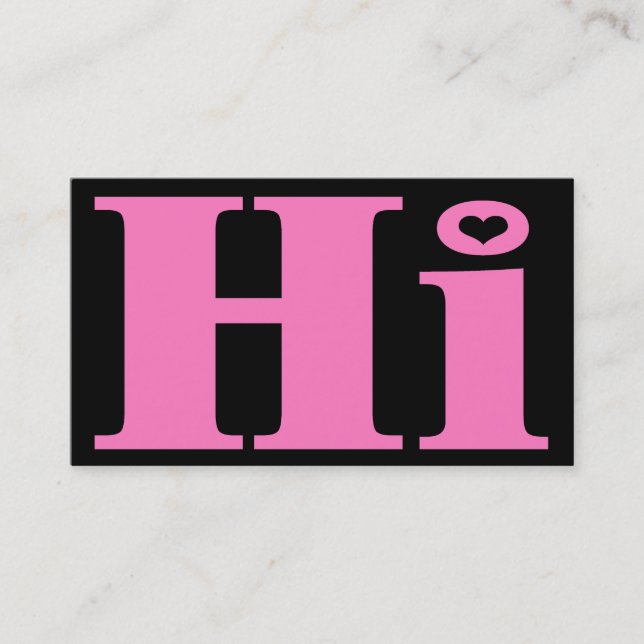 Friendly.All purpose.HI.Introduction telefonkort. (Framsida)