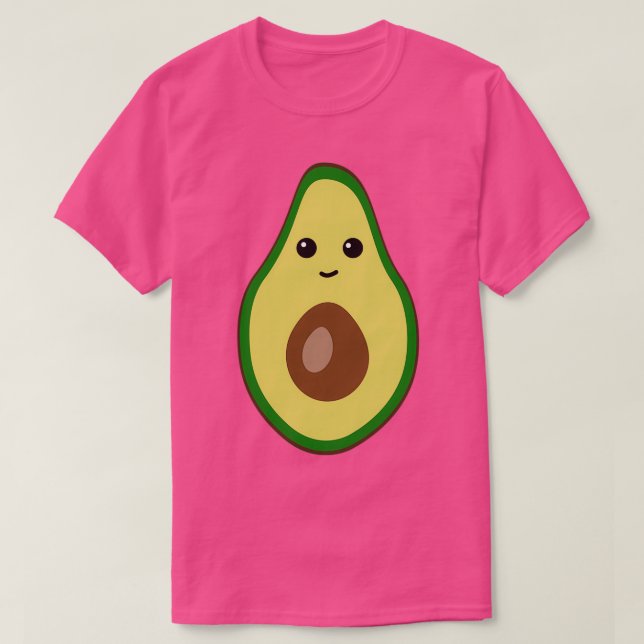 Friendly avocado t shirt (Design framsida)