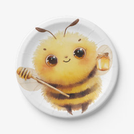 Friendly Bee Tallrikar