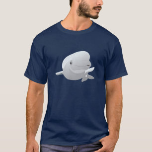 Friendly Beluga Whale T Shirt