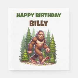 Friendly Bigfoot Pappersservett