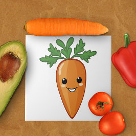 Friendly Carrot Kakelplatta