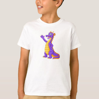 Friendly Cartoon Dragon Character T Shirt
