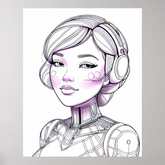 Friendly Cyber Assion Poster (Framsidan)