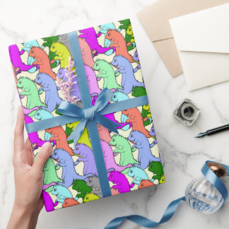 Friendly Dragons Presentpapper
