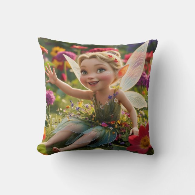 Friendly Fairy Kudde (Framsida)