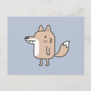 Friendly Fox Vykort