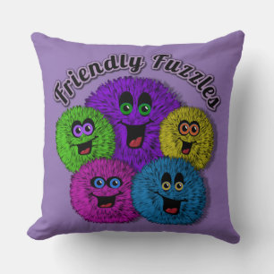 Friendly Fuzzles Cute Creatures Dekorativ kudde