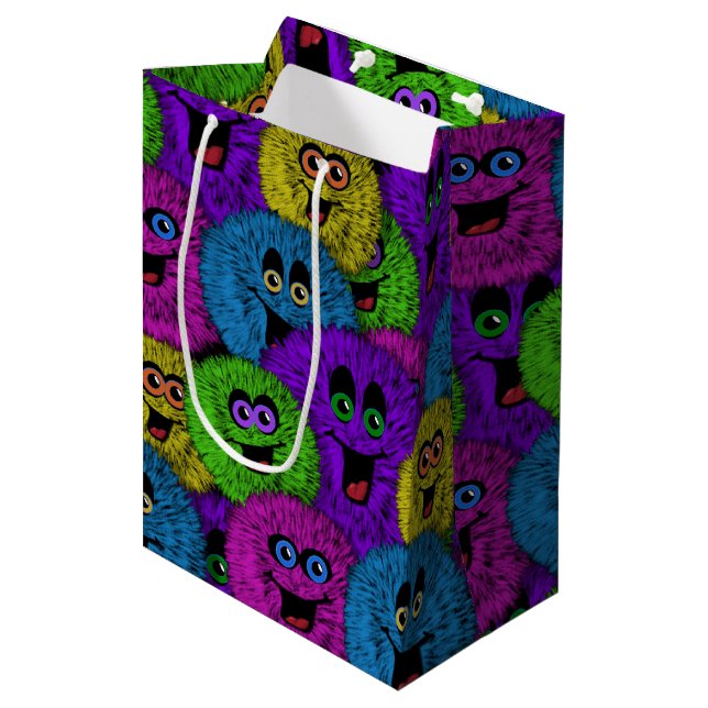 Friendly Fuzzles Cute Creatures Gift Bag (Framsidan Vinklad)