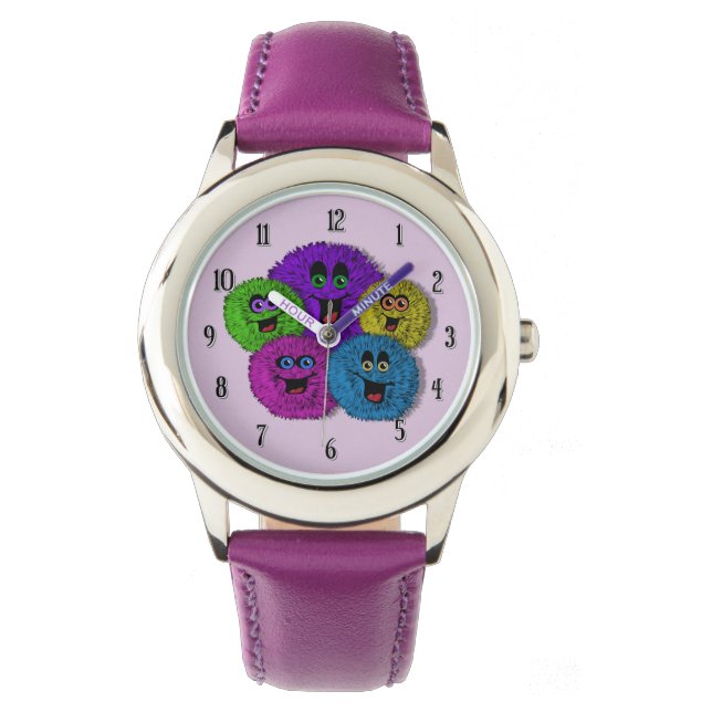 Friendly Fuzzles Cute Creatures Girls Wrist Watch Armbandsur (Framsida)