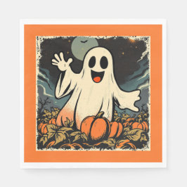 "Friendly Ghost" Replica Circa 1950 s Pappersservett