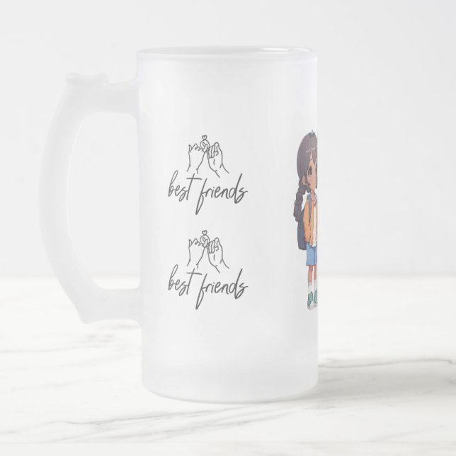 Friendly glass mugg (Vänster)