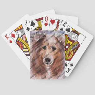 FRIENDLY GOLDEN COLLIE SPELKORT