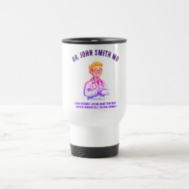 Friendly Internist Doctor Cartoon Healthcare Desig Resemugg