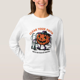 Friendly Jack-o'-Lantern Safety T Shirt