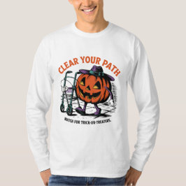 Friendly Jack-o'-Lantern Safety T Shirt