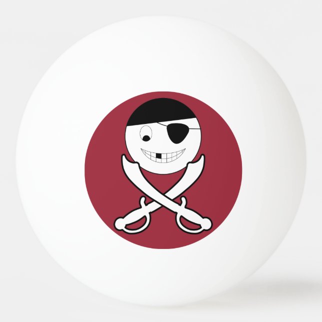 Friendly Jolly Roger Ping Pong Boll (Framsidan)