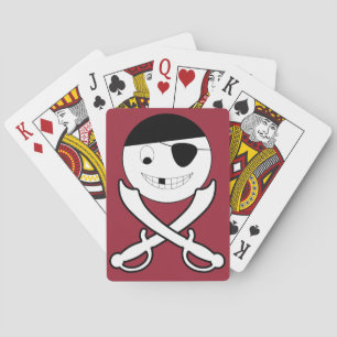 Friendly Jolly Roger Pirat Casinokort